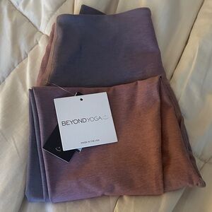 Beyond Yoga Two-Tone Leggings
